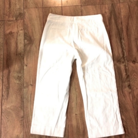 Rafaella Pants - Rafaella White Capris